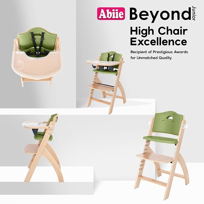 Abiie Beyond Junior Wooden High Chair - Image 6