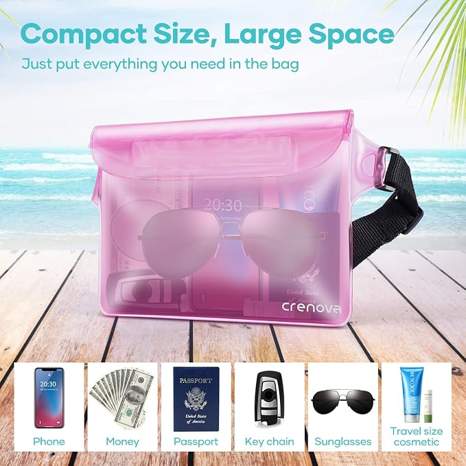 Waterproof Fanny Packs for Women, Sandproof Dry Bag for Beach, Water proof - Image 6