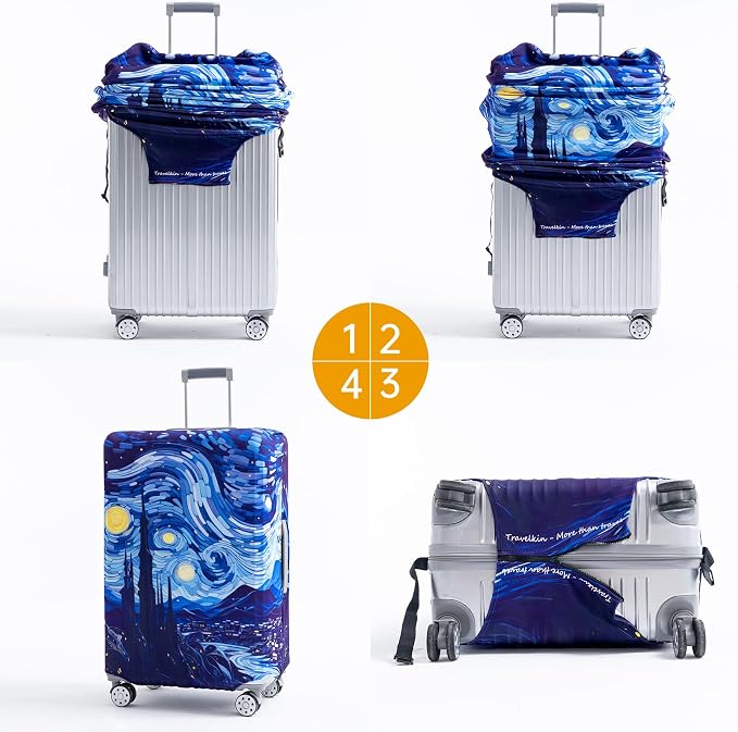 Travelkin Luggage Covers For Suitcase Tsa Approved, Suitcase Cover Protector - Image 7