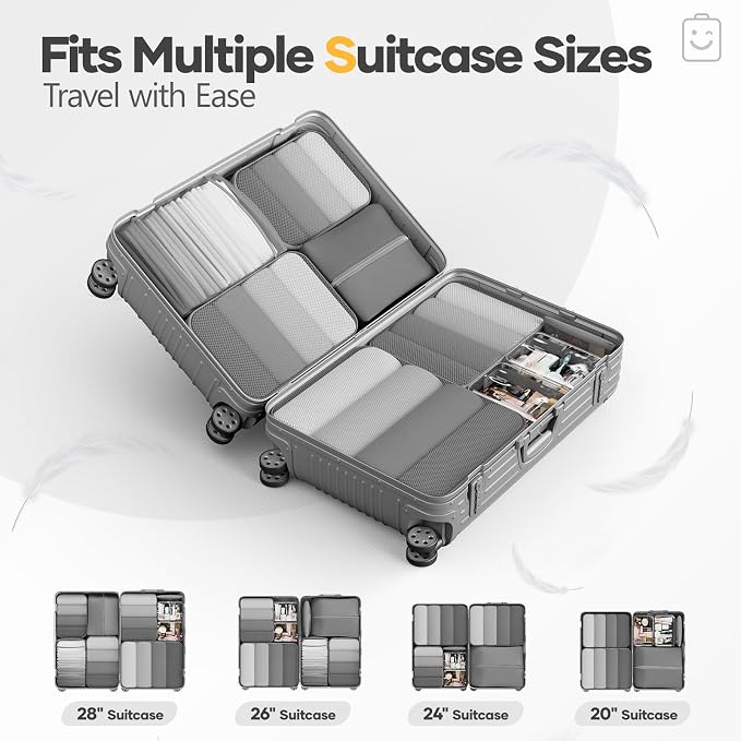 Veken 9/11 Set Compression Packing Cubes - Image 8