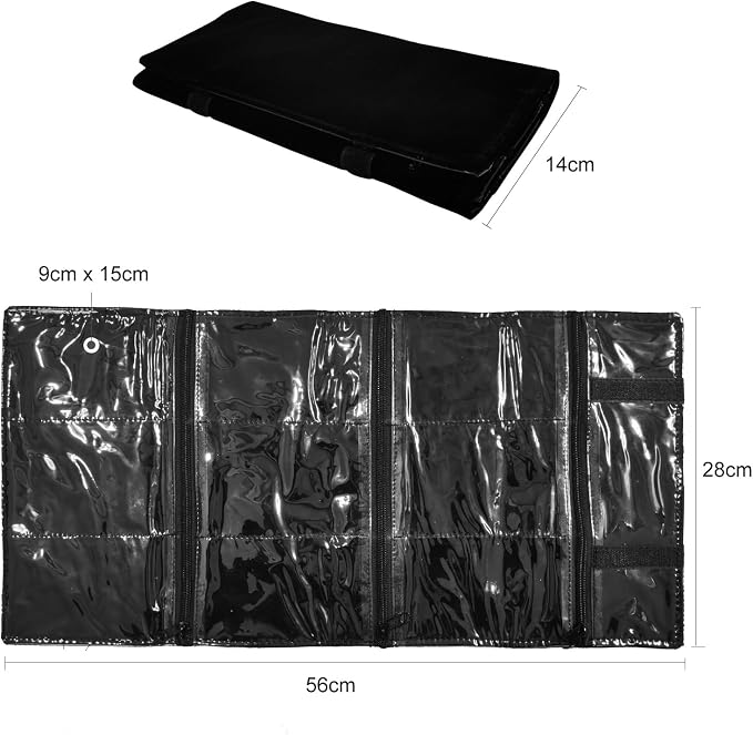 Travel Jewelry Roll Bag Portable Organizer Pouch - Image 7