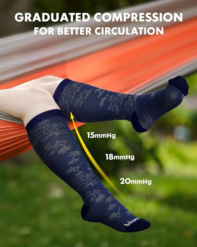 Bamboo Viscose Compression Socks - Image 4