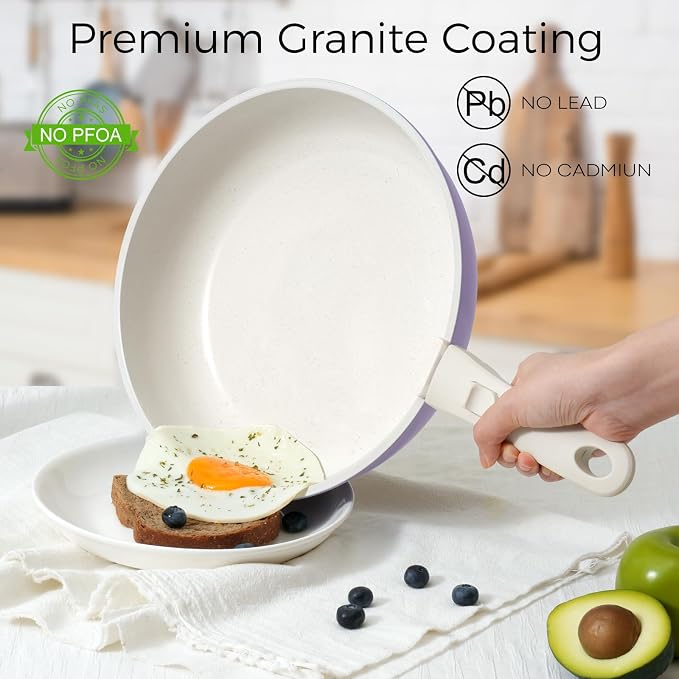 15Pcs Pots and Pans Set Non Stick, Cookware Sets - Image 3