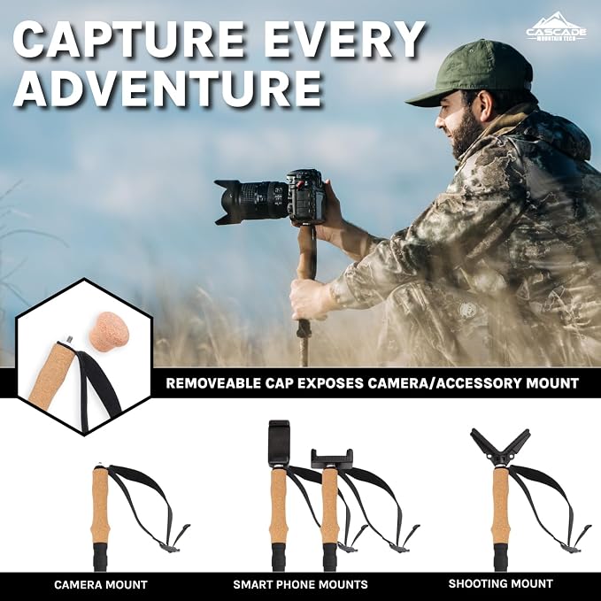 Cascade Mountain Tech Trekking Poles - Image 4