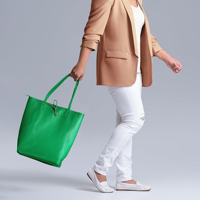 Italian Calf Leather Tote for Women - Image 7