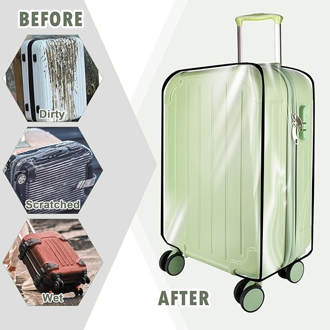 Thicken Clear Luggage Cover Protector - Image 4