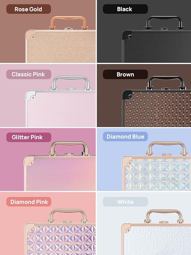 OMIRO Makeup Case, Makeup Bag - Image 6
