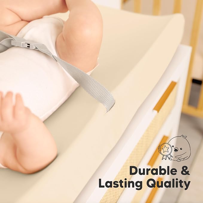 2-Pack Organic Changing Pad Covers - Image 7