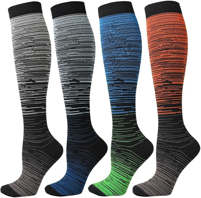 Kickticks 4 Pairs Compression Socks by Kickticks