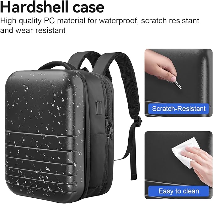 SOKOK Carry On Travel Backpack Waterproof Business Backpack Expandable - Image 4