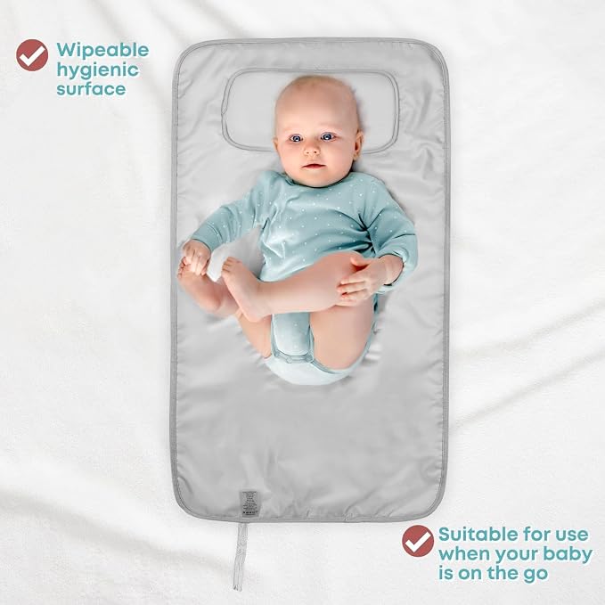 HAMUR HOME Portable Baby Changing Pad – Waterproof, Foldable & Lightweight - Image 2