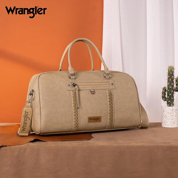 Wrangler Travel Duffel Bag Large Weekender Bag - Image 6