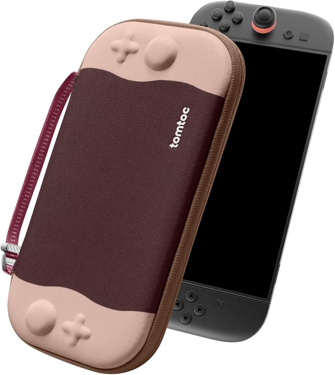 tomtoc Slim Carrying Case for Nintendo Switch 2 Model 2025, Odorless Felt by tomtoc