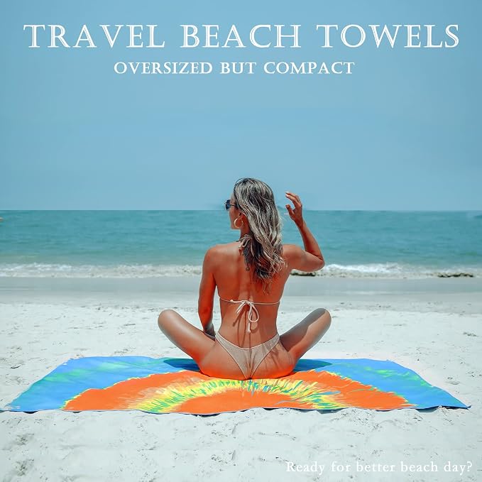 Your Choice Microfiber Quick Dry Sand-Free Beach Towel - Image 6