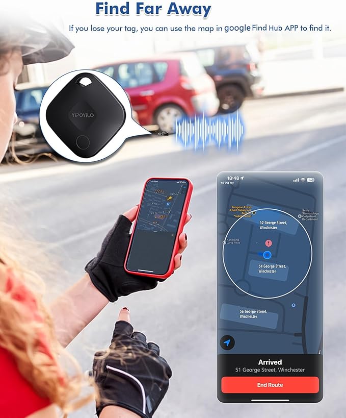 Real-time Positioning Air Tracker Tag, Key Finder, Work - Image 5