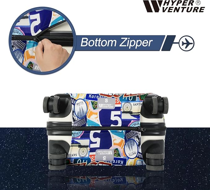 HYPER VENTURE Washable Luggage Cover - Image 4