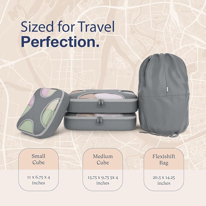 Shacke 6 Set Packing Cubes for Travel - Image 3