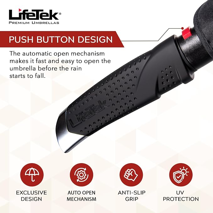 LifeTek Premium Travel Umbrella - Image 4