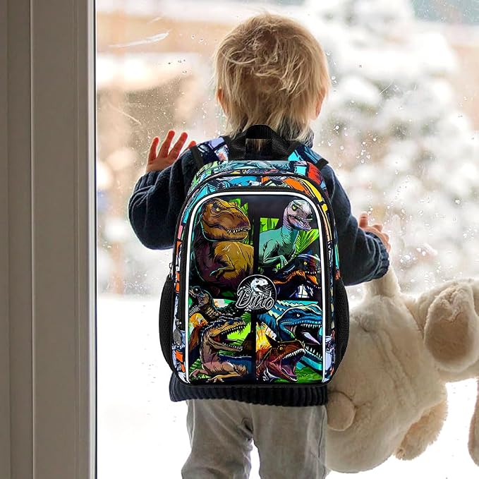 CCJPX Toddler Backpack for Boys Girls, Dinosaur Unicorn Cat Preschool Bookbag - Image 8