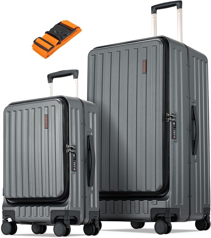 Luggage Sets 2 Pieces, 20 Inch Carry On Luggage and 29 Inch Checked Luggage by CENSIEN