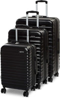 Amazon Basics 3-Piece Set, Hardshell Suitcases by AmazonBasics
