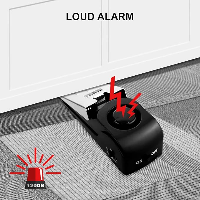 1 Pack Door Stop Alarm, Door Stopper - Image 4