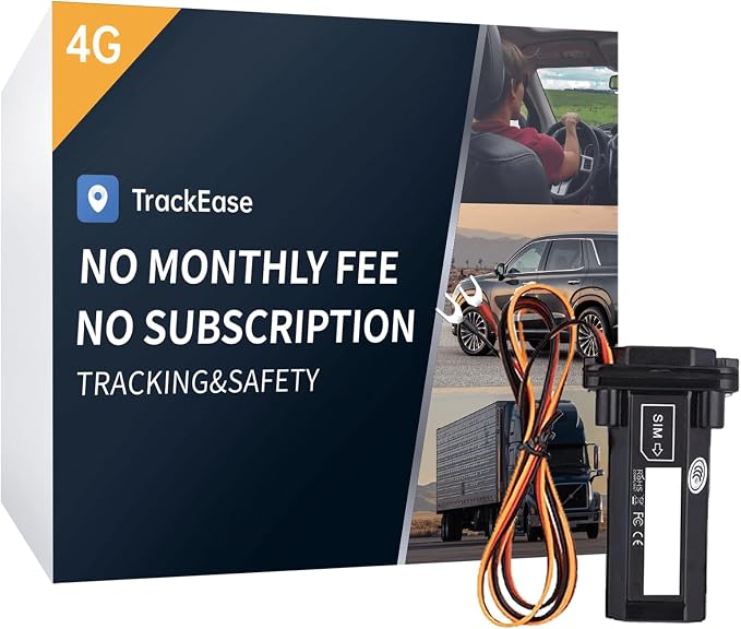 Wired GPS Tracker for Vehicles, No Monthly Fee, No Subscription, Real-Time by VITALGLOW