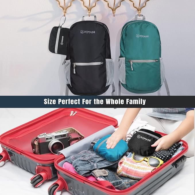 ZOMAKE Ultra Lightweight Hiking Backpack 20L, Packable Small Backpacks Water - Image 6