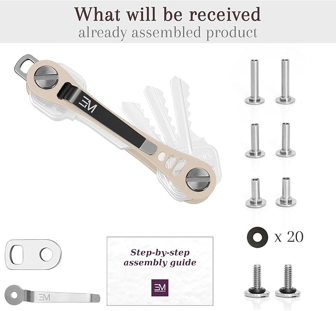 EM Premium Products Compact Key Holder - Image 5