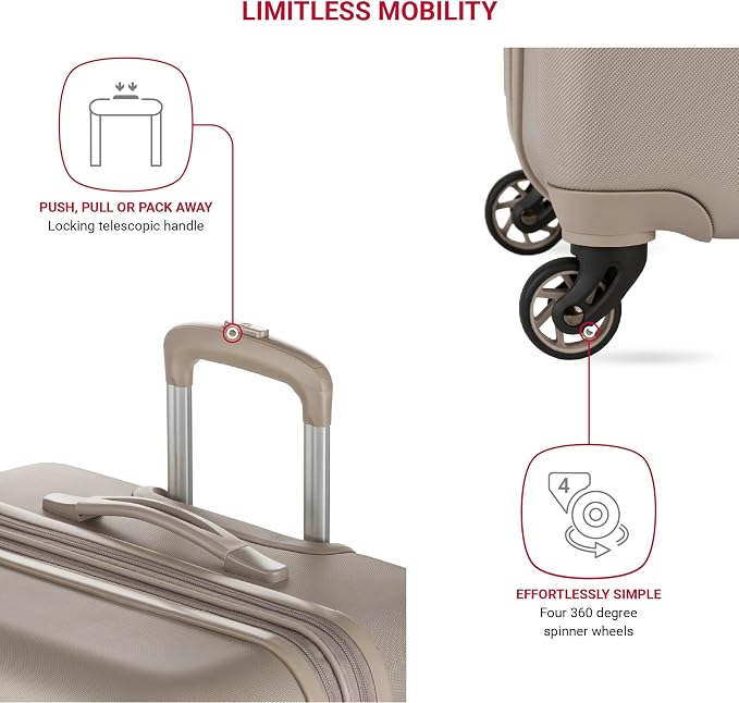 SwissGear 7366 Hardside Expandable Luggage - Image 2