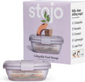 STOJO Collapsible Sandwich Box – 24oz, Reusable Food Storage Container by stojo