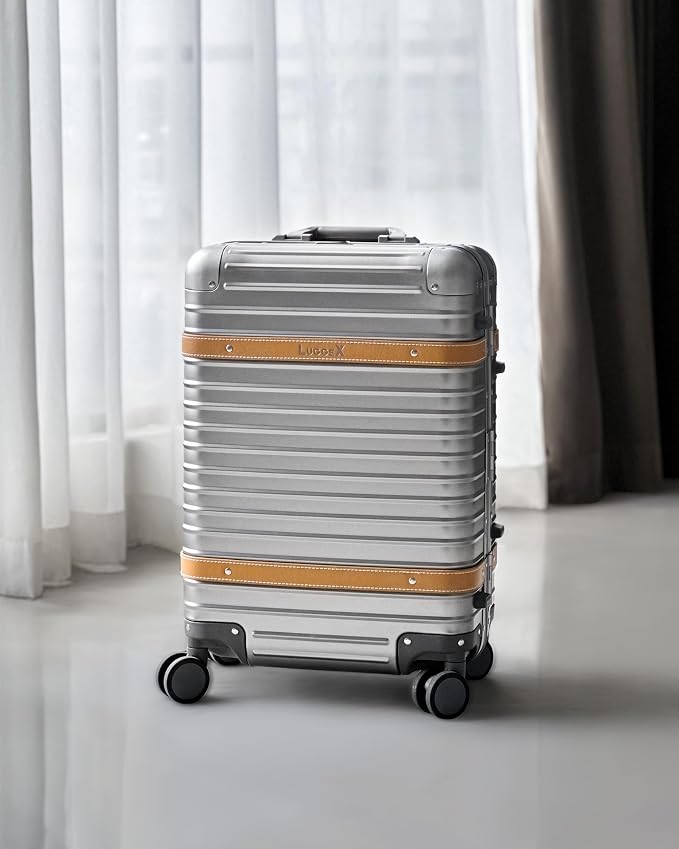 LUGGEX All Aluminum Carry On Luggage - Image 2