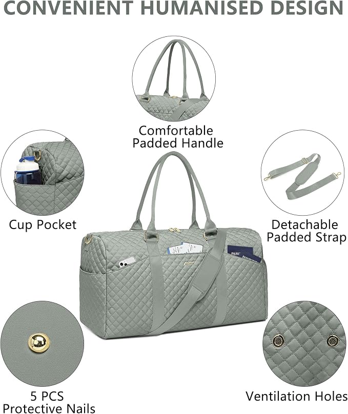Weekender Travel Duffle Bag for Women - Image 4
