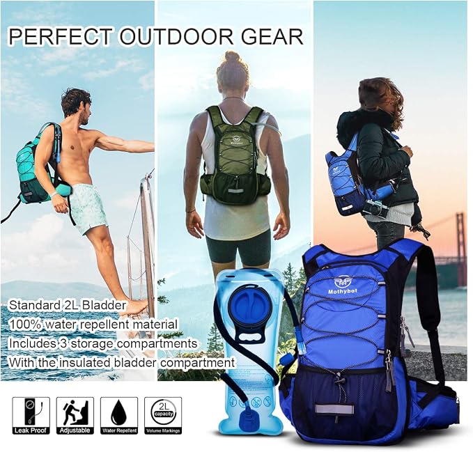 Insulated Hydration Backpack Pack - Image 5