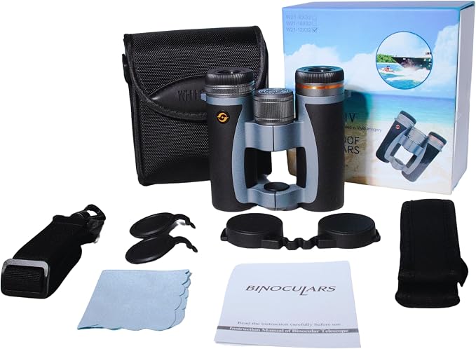 12x32 Compact Binoculars for Adults High Powered, Bak-4 Prism, Easy Focuse - Image 2