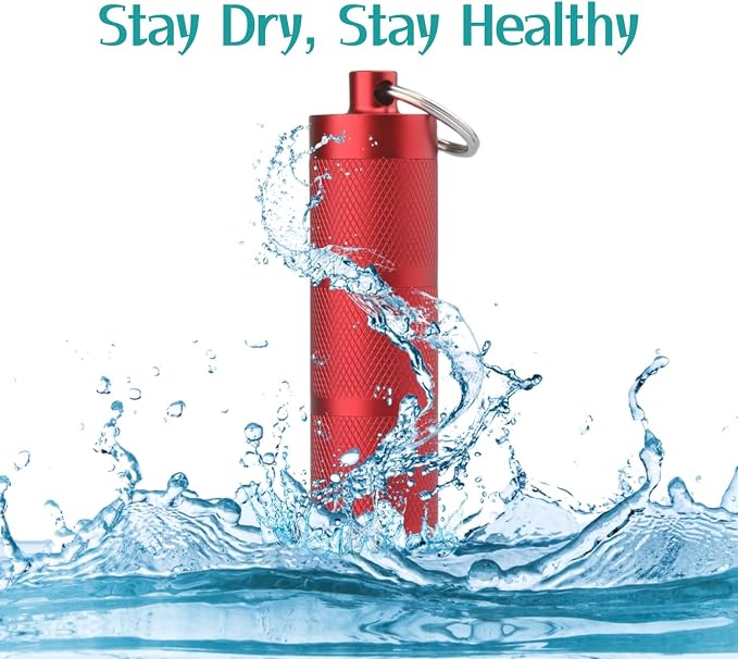 Waterproof Keychain Pill Holder - Image 6