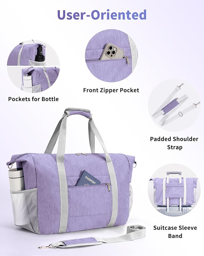 Narwey 18x14x8 Inches Travel Bag Spirit Airlines Frontier Personal Item Bag - Image 5