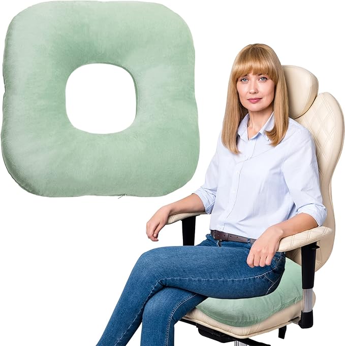 Stuffed Donut Pillow Seat Cushion | by Vinban