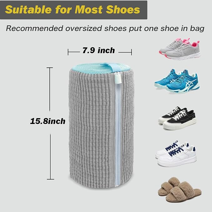 Shoe Washing Machine Bag, Laundry Shoe Bag - Image 6