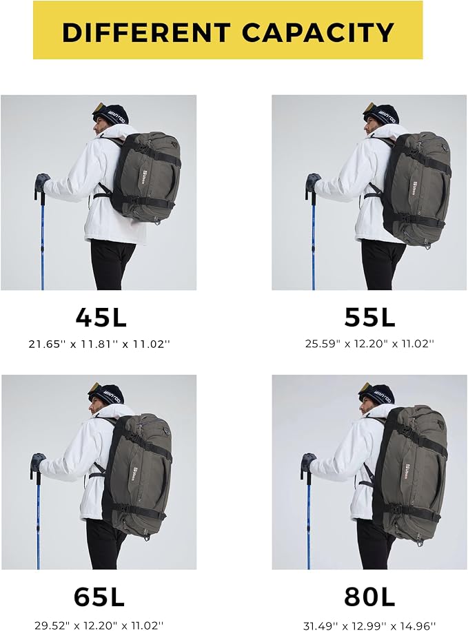 Ubon Large Duffel Bag Weekender Bags - Image 2