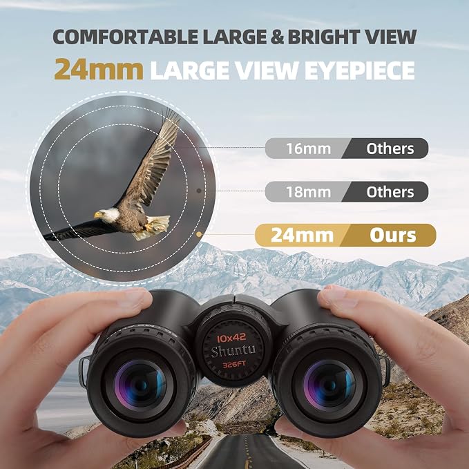 ED HD Binoculars 8x42 for Adults, Waterproof & Fogproof - Image 3
