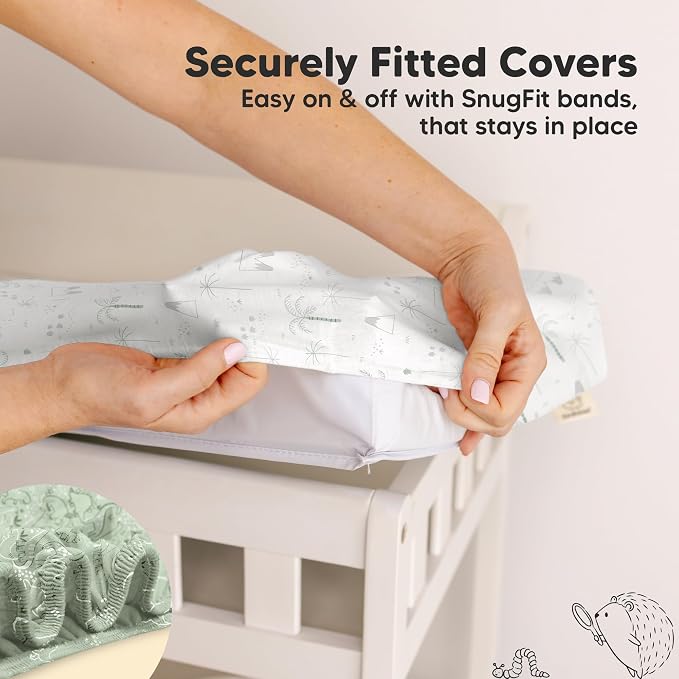 2-Pack Organic Changing Pad Covers - Image 5