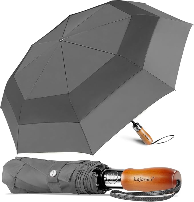 Lejorain Large Folding Golf Umbrella by Lejorain