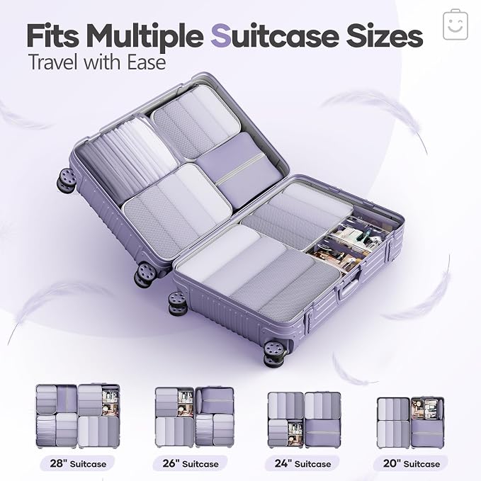 Veken 9/11 Set Compression Packing Cubes - Image 8