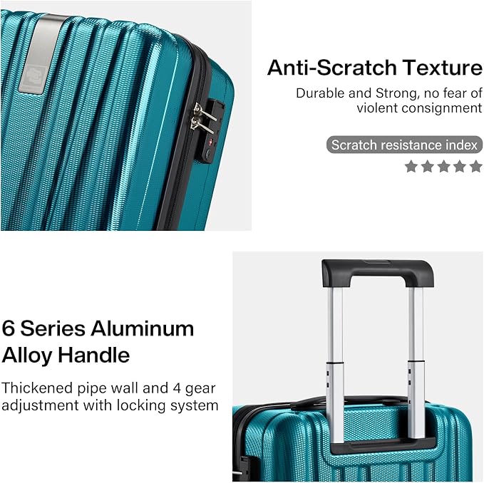 Hanke 16 Inch Underseat Carry on Suitcases - Image 5