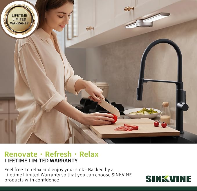 18-Inch Bar Sink Drop-In, SINKVINE Stainless Steel Kitchen Sink - Image 8