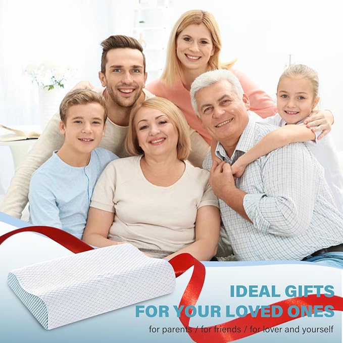 Neck Pillow Memory Bed Foam Pillows - Image 8