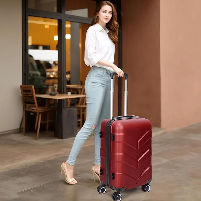 Hardside Carry On Luggage 22x14x9 Airline Approved - Image 2