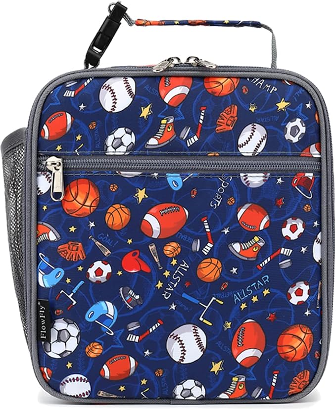 FlowFly Lunch box Insulated Soft Bag Mini Cooler Back to School Thermal Meal - Image 6