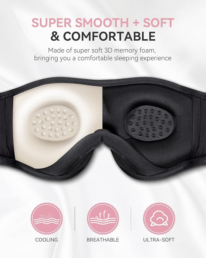 MUSICOZY 3D Bluetooth Sleep Mask - Image 3